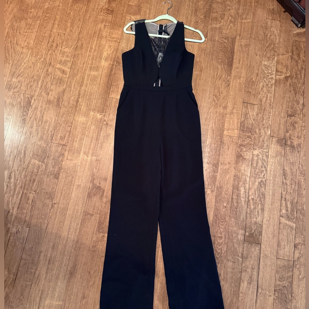 Black pant romper BCBG